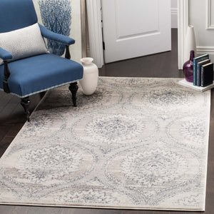 Safavieh Carnegie Rug Collection CNG626A - Light Grey / Cream