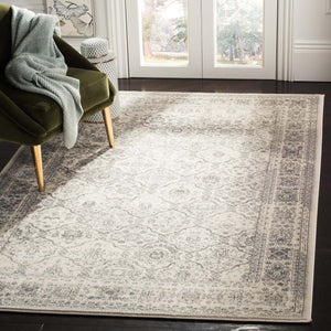Safavieh Carnegie Rug Collection CNG691K - Cream / Dark Grey