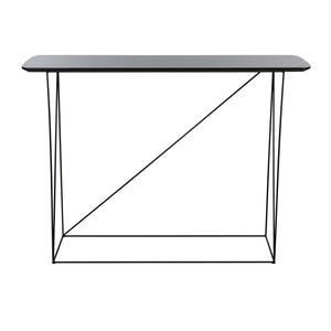 Safavieh Rylee Rectangle Console Table - Faux Grey Sandstone/Black