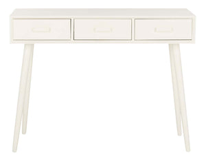 Safavieh Albus 3 Drawer Console Table - Antique White