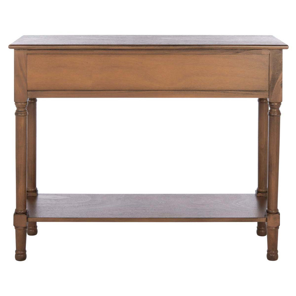 Safavieh Peyton 2 Drawer Console Table-Brown