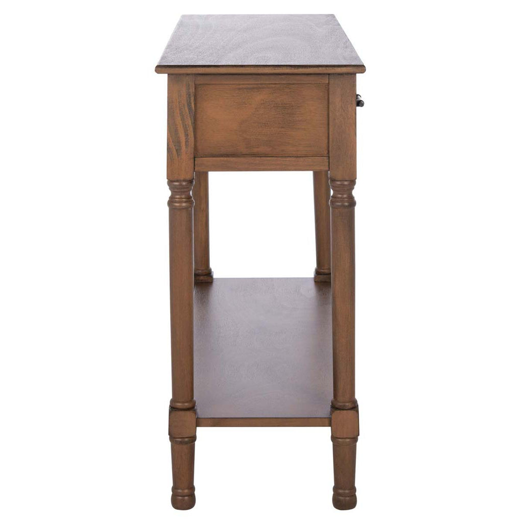 Safavieh Peyton 2 Drawer Console Table-Brown