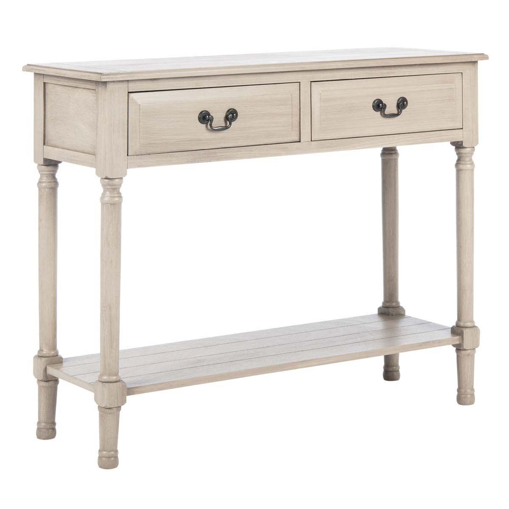 Safavieh Primrose 2 Drawer Console Table-Greige