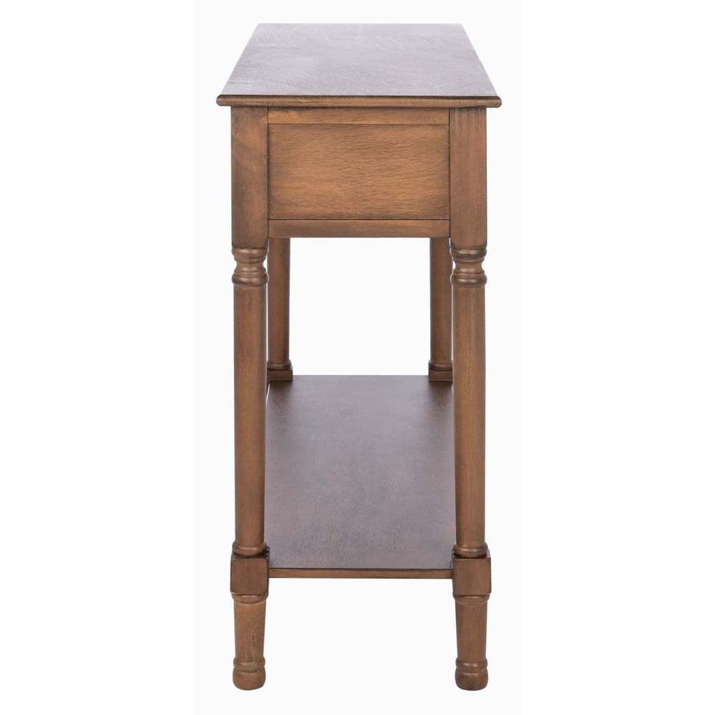 Safavieh Landers 2 Drawer Console-Brown