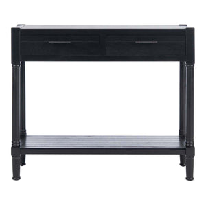 Safavieh Filbert 2 Drawer Console Table-Black
