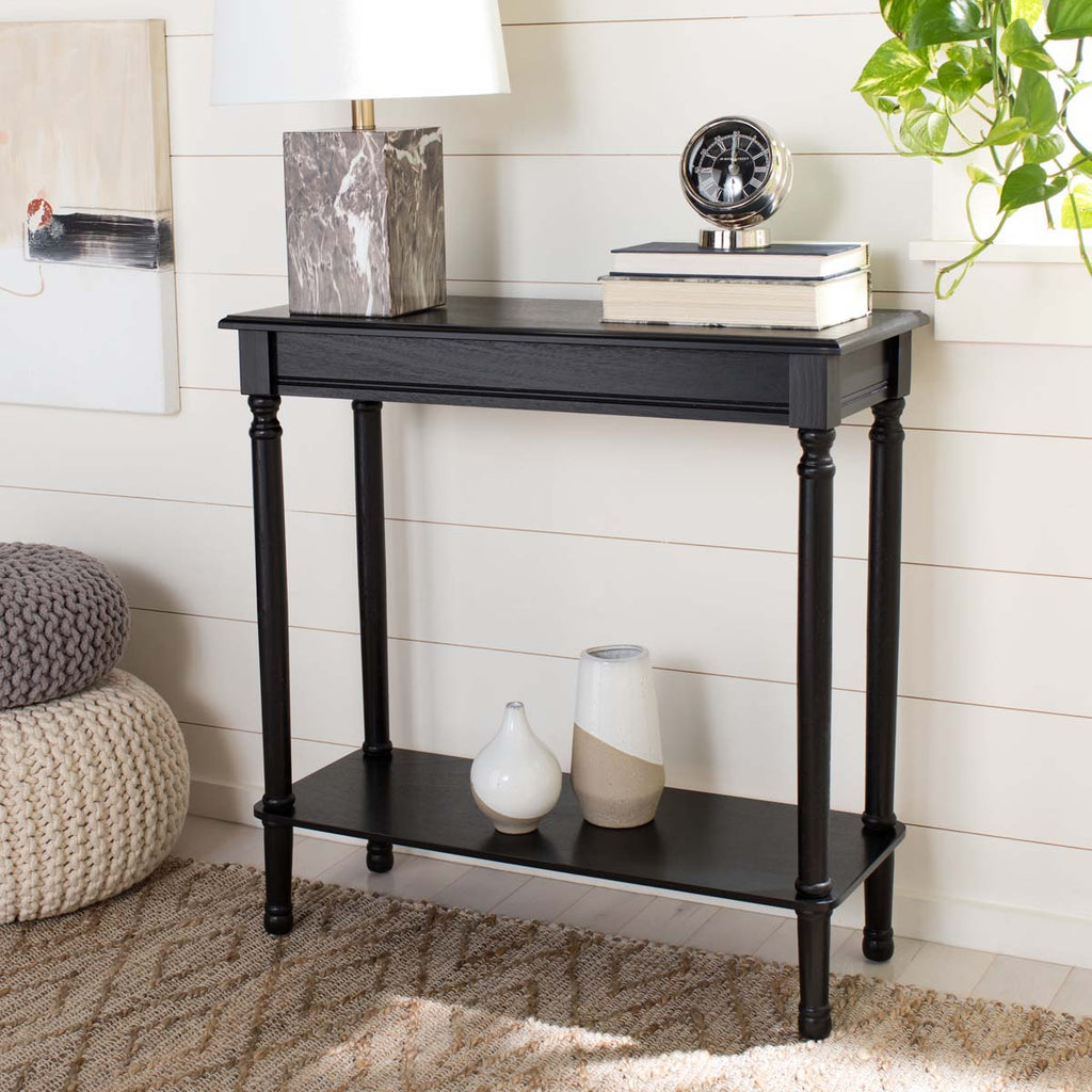 Safavieh Tinsley Rectangular Console Table-Black