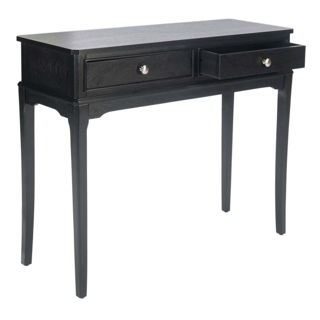 Safavieh Opal 2Drw Console Table-Black
