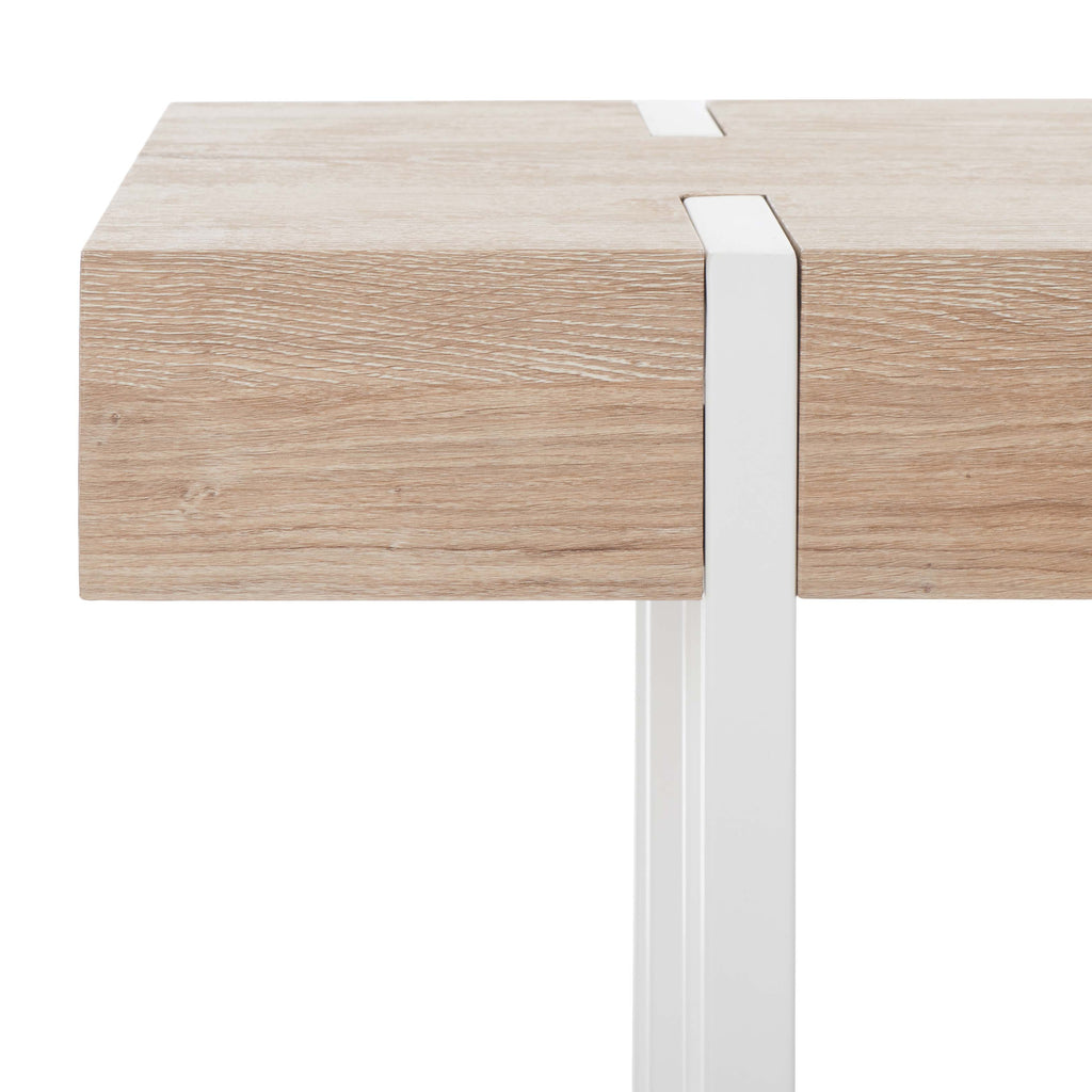Safavieh Aberton Console Table  - Natural / White