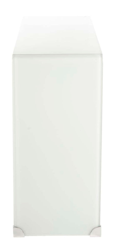 Safavieh Crysta Ombre Glass Console Table - Clear/White