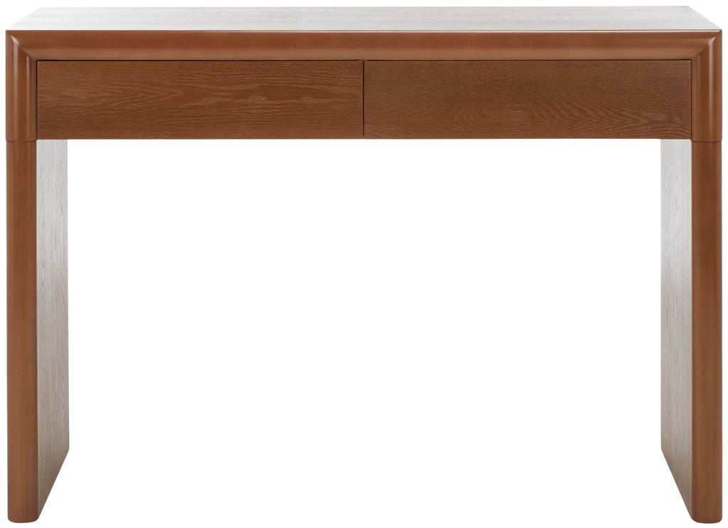 Safavieh Rune Console Table W/ Drawers - Natural Brown