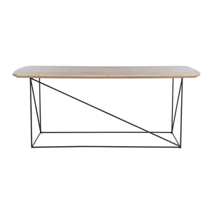 Safavieh Rylee Rectangle Coffee Table - Taupe/Black