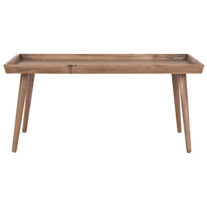 Safavieh Nonie Coffee Table With Tray Top - Chocolate