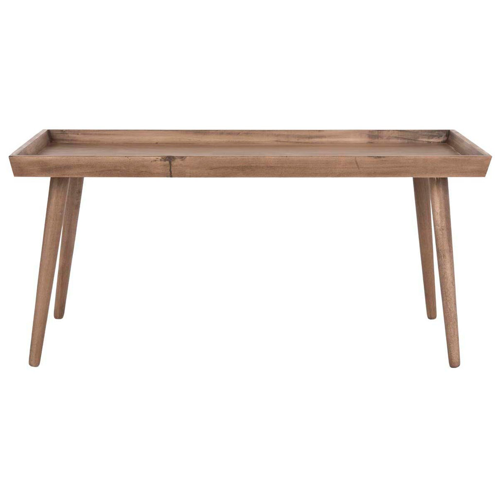 Safavieh Nonie Coffee Table With Tray Top - Chocolate