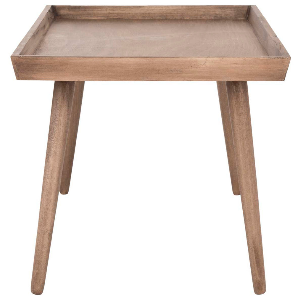 Safavieh Nonie Coffee Table With Tray Top - Chocolate