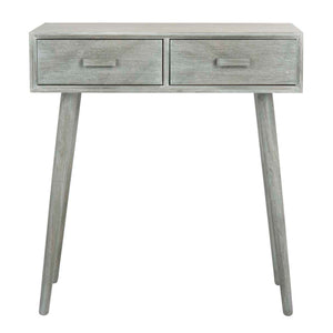 Safavieh Dean 2 Drawer Console - Slate Grey