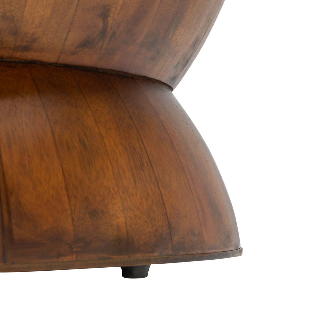 Safavieh Alecto Round Coffee Table - Brown