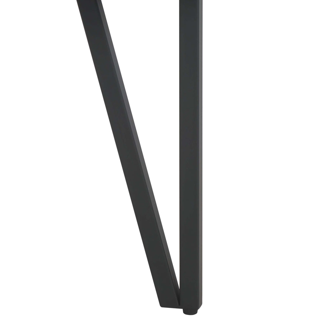 Safavieh Liann Rustic Midcentury Wood Top Coffee Table - Black Stripe / Black