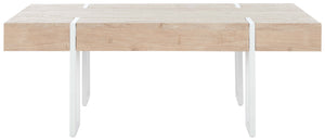 Safavieh Aberton Coffee Table  - Natural / White