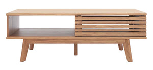 Safavieh Rori 1 Shelf Coffee Table - Oak