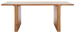 Safavieh Buckley Rectangle Coffee Table - Brown