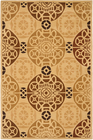 Safavieh Capri Rug Collection CPR353B - Gold / Multi