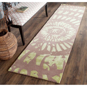 Safavieh Capri Rug Collection CPR411A - Plum / Mist