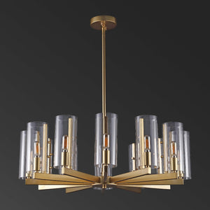 Safavieh Couture Benicio Gold Chandelier - Gold