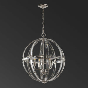 Safavieh Couture Giordano Rd Crystal Chandelier - Chrome