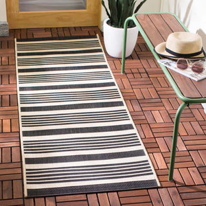 Safavieh Courtyard Rug Collection: CY6062-233 - Beige / Blue