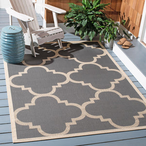 Safavieh Courtyard Rug Collection CY6243-246 - Grey / Beige