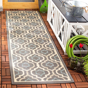 Safavieh Courtyard Rug Collection: CY7938-25821 - Navy / Beige