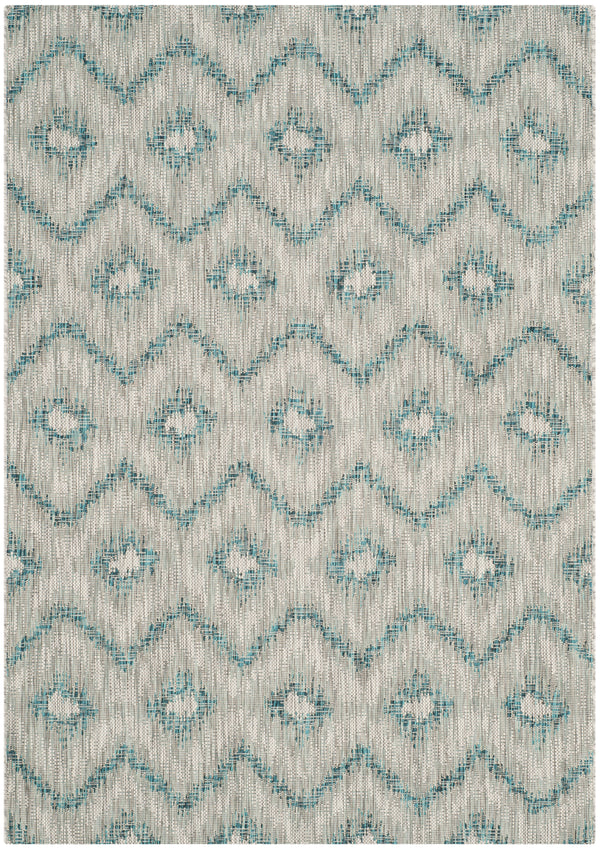 safavieh Contemporary Accent Rug CY8463-37212 60 X 109 cm in Grey / Blue
