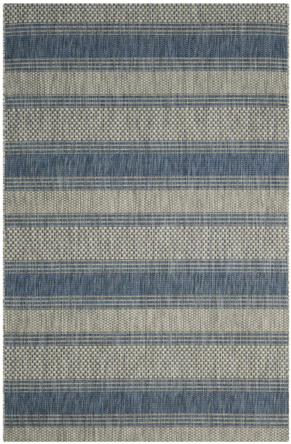 safavieh Contemporary Area Rug CY8464-36812 160 X 230 cm in Grey / Navy