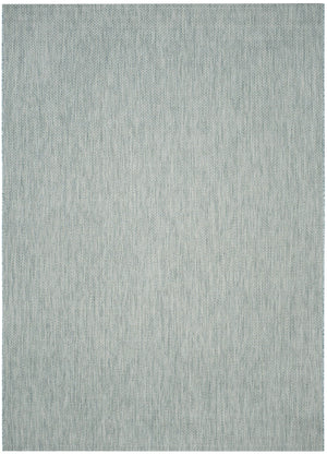 Contemporary Area Rug, CY8521-37121, 243 X 335 cm in Aqua / Grey