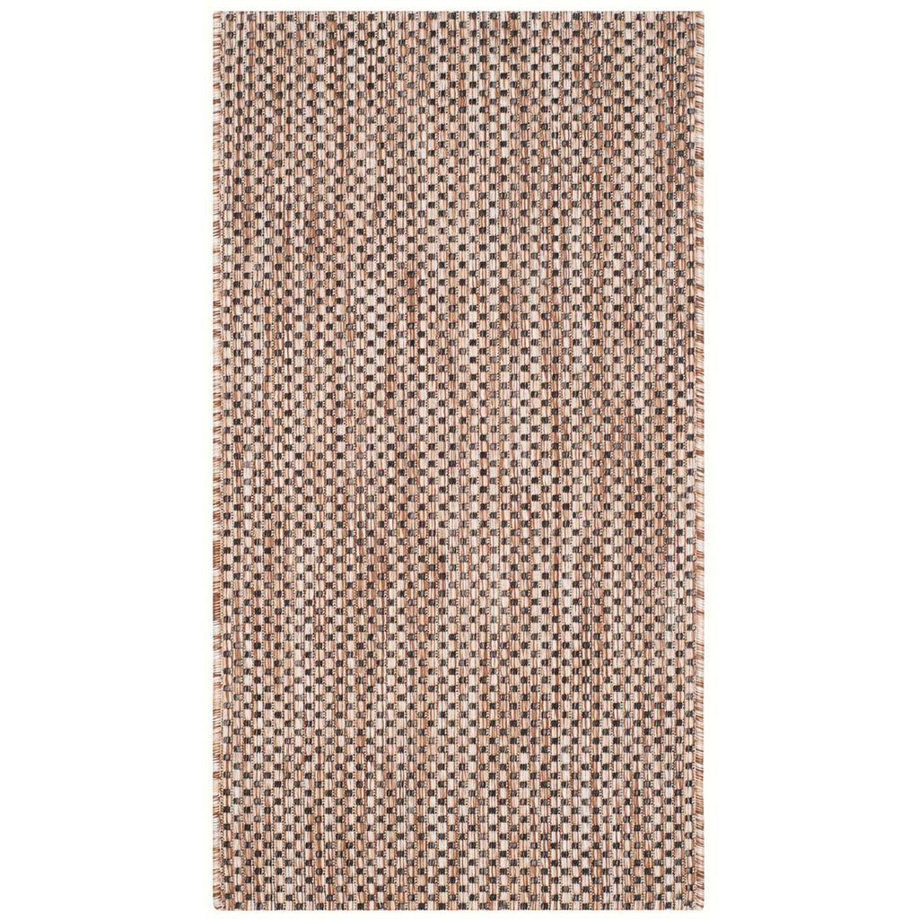 Safavieh Courtyard Rug Collection CY8521-37312 - Natural / Black
