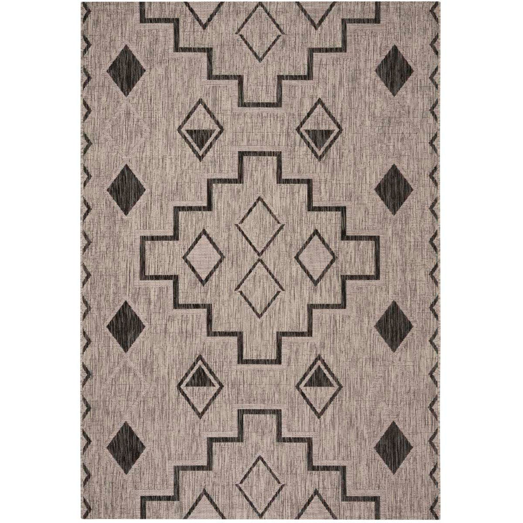 Safavieh Courtyard Rug Collection CY8734-36512 - Light Beige / Terracotta