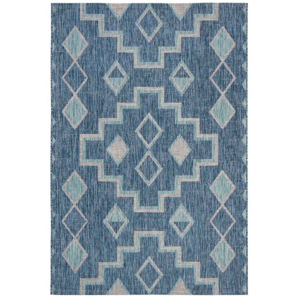 Safavieh Courtyard Rug Collection CY8734-36512 - Light Beige / Terracotta