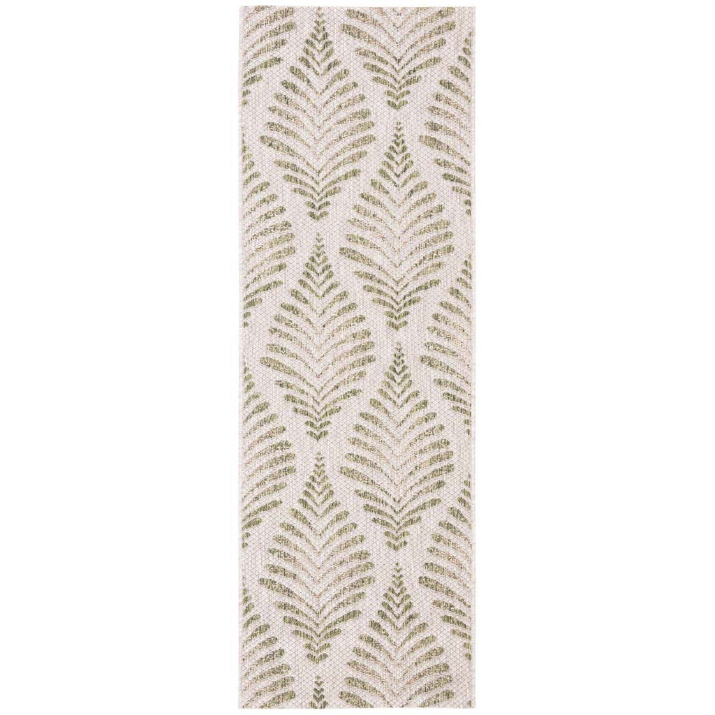 Safavieh Courtyard Rug Collection CY8734-36812 - Light Grey / Blue