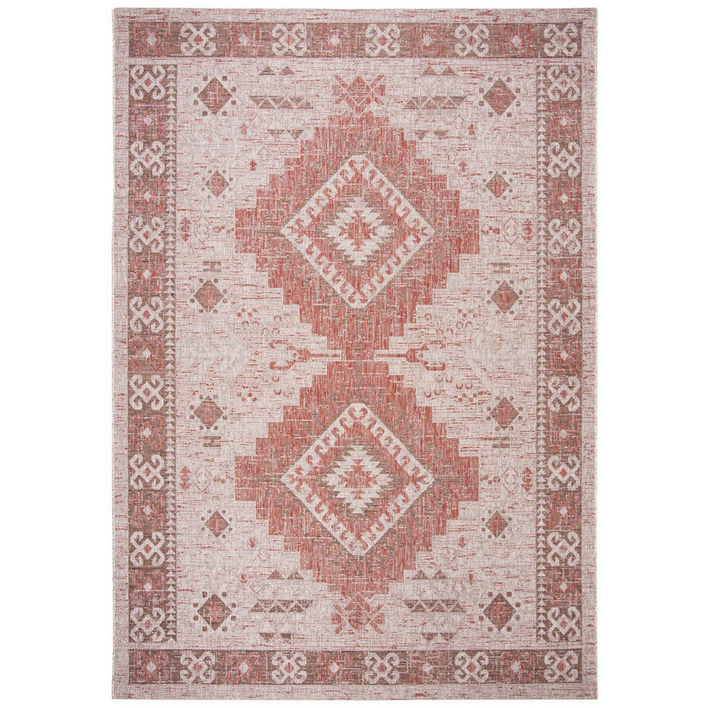 Safavieh Courtyard Rug Collection CY8734-36812 - Light Grey / Blue