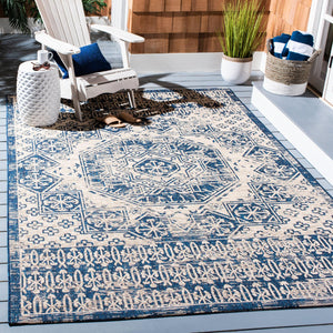 Safavieh Courtyard Rug Collection CY8578-25812 - Beige / Navy