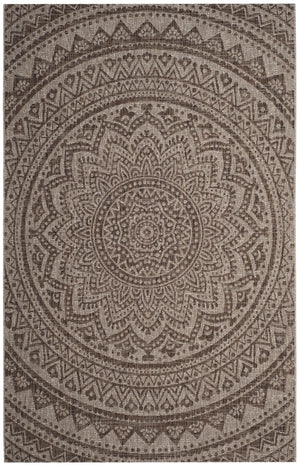 Contemporary Area Rug, CY8734-36312, 90 X 150 cm in Light Beige / Light Brown