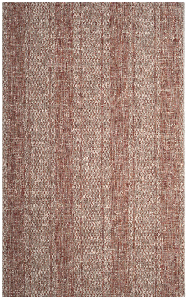 Contemporary Area Rug, CY8736-36512, 243 X 335 cm in Light Beige / Terracotta