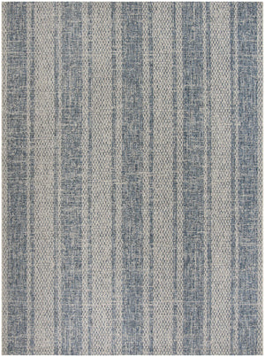 Contemporary Area Rug, CY8736-36812, 200 X 300 cm in Light Grey / Blue
