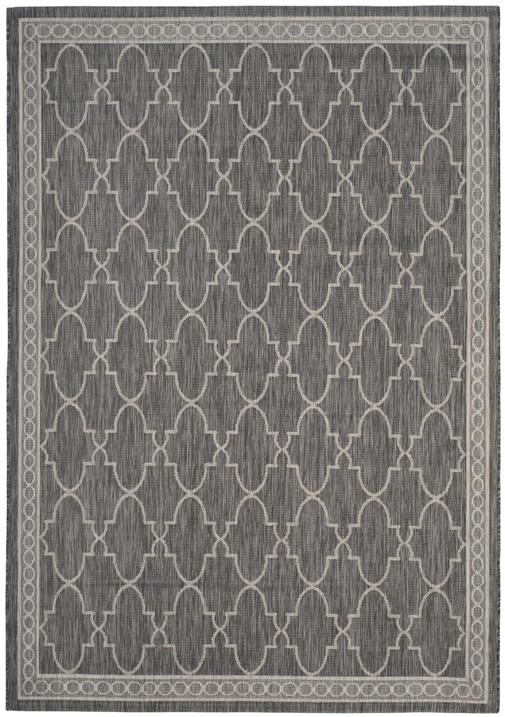 Safavieh Courtyard Rug Collection CY8871-36621 - Black / Beige