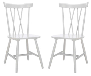Safavieh Friar Dining Chair  - Grey (Set of 2)