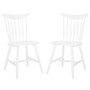 Safavieh Jodan Dining Chair - White (Set of 2)