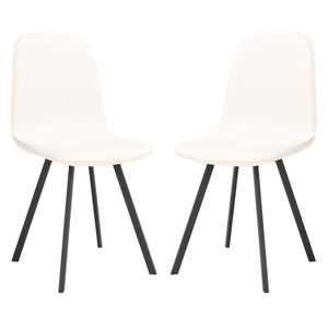Safavieh Ellery Dining Chair  - Beige / Black (Set of 2)