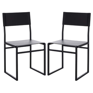 Safavieh Layne Dining Chairs, Set of 2 - Black