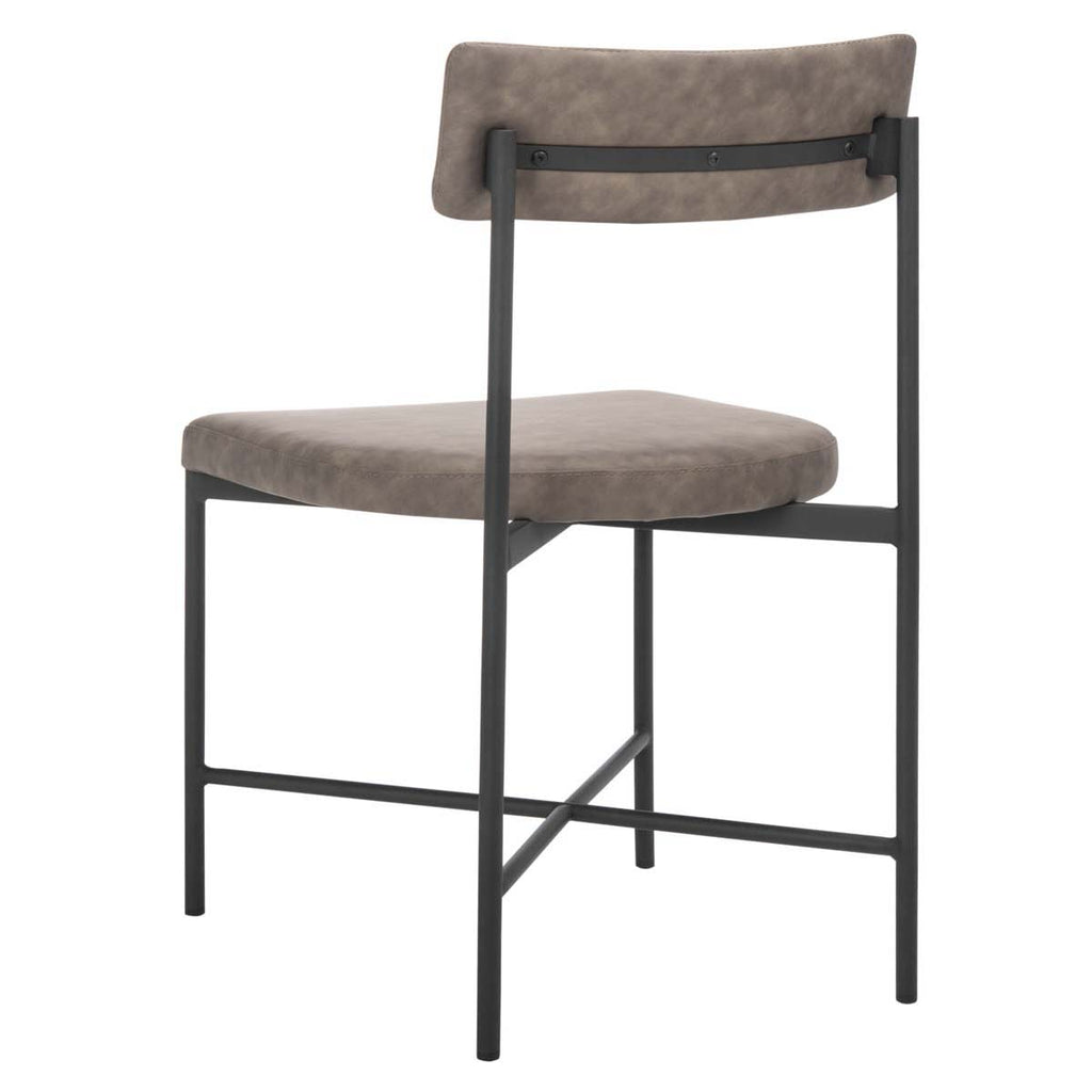 Safavieh Archer Dining Chairs, Set of 2 - Grey / Black