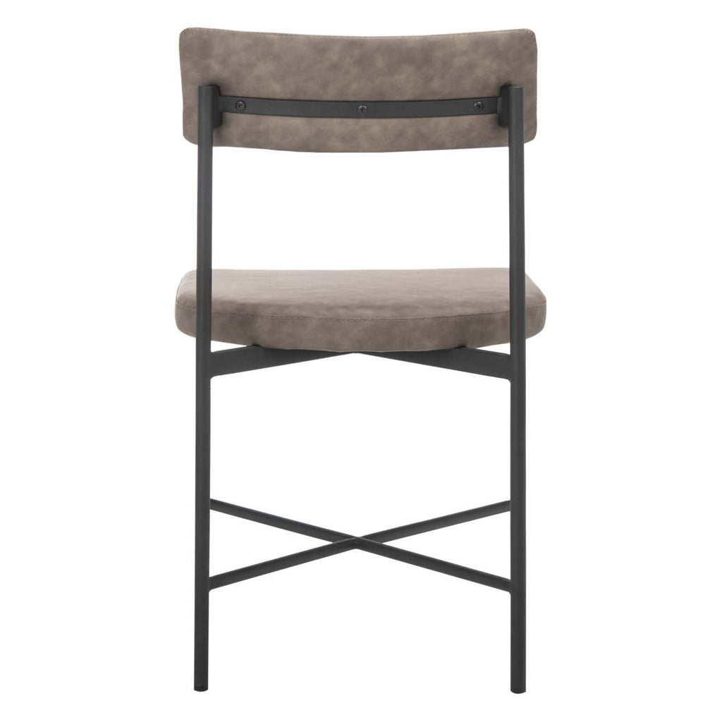 Safavieh Archer Dining Chairs, Set of 2 - Grey / Black